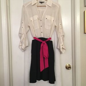 Express Color Block Dress